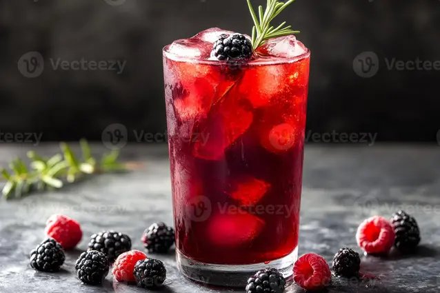 HANDMADE ICE TEA BLACKBERRY